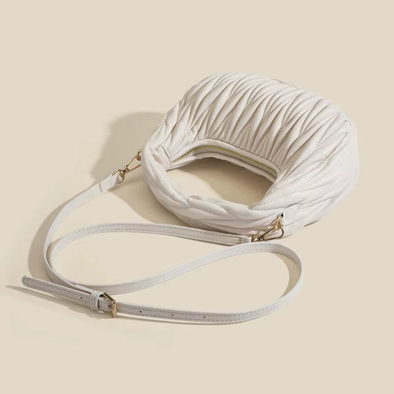 Small Embroidery Thread Small Bag for Women in Summer New Korean Style Versatile Handbag Popular Single Shoulder Underarm Bag (015)