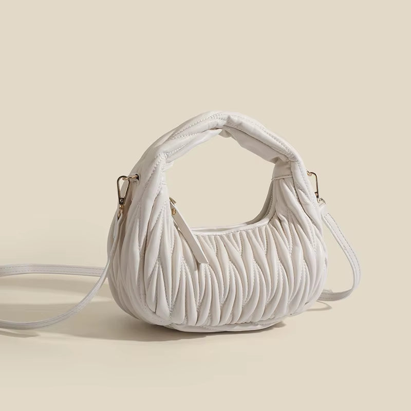 Small Embroidery Thread Small Bag for Women in Summer New Korean Style Versatile Handbag Popular Single Shoulder Underarm Bag (015)