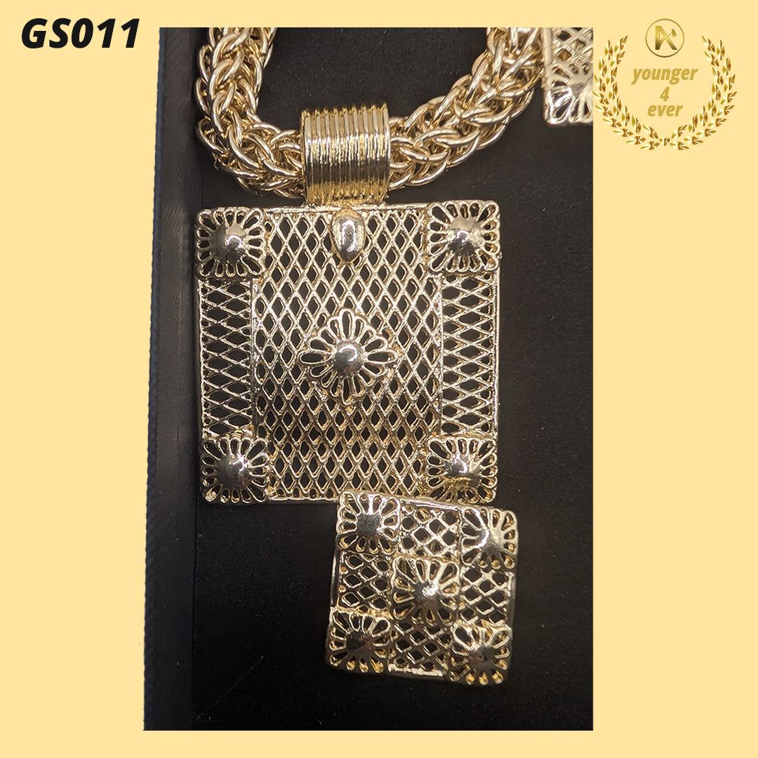 Classic Black Fashion Jewelry Set for Women - GS011