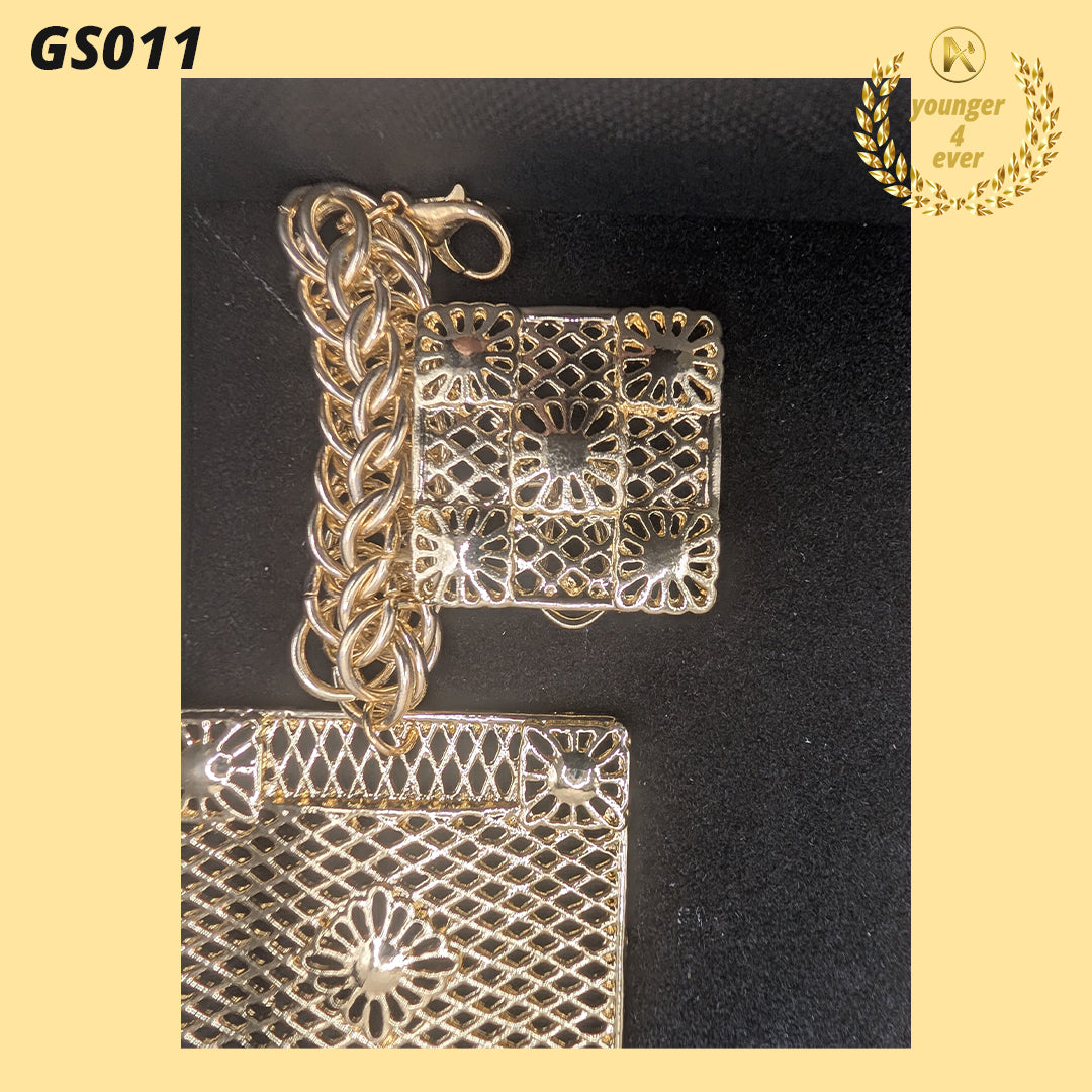 Classic Black Fashion Jewelry Set for Women - GS011