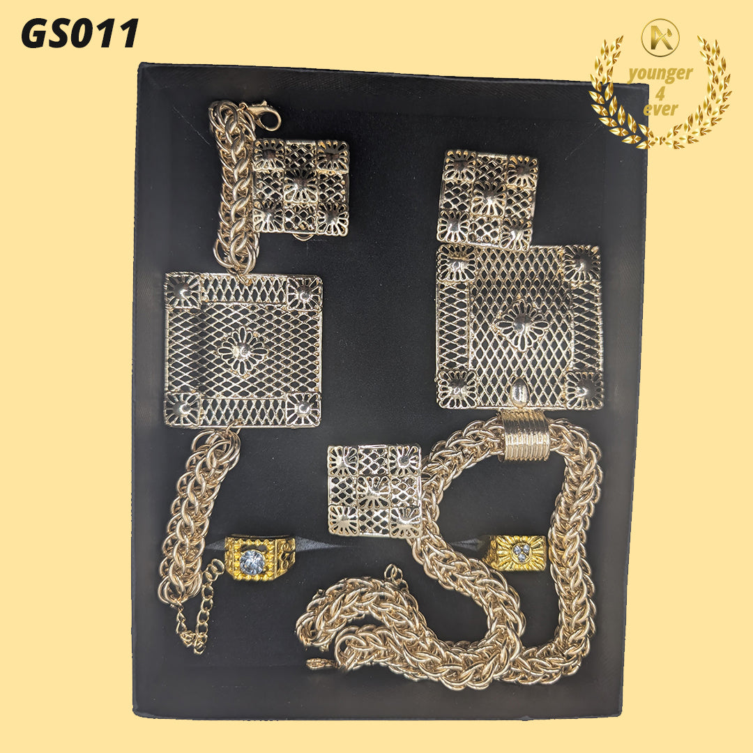 Classic Black Fashion Jewelry Set for Women - GS011