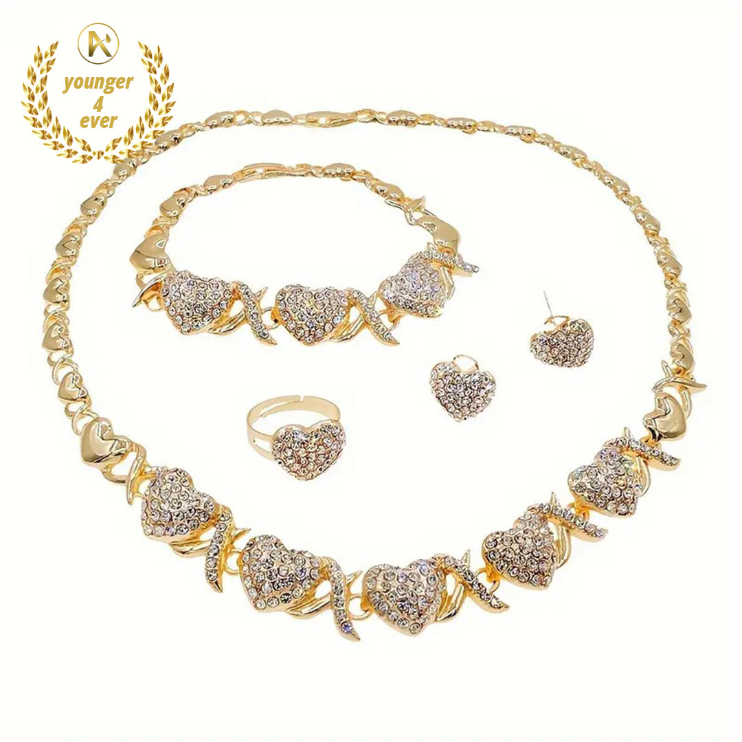 2024 Summer Luxury Africam XOXO Jewelry Sets for Women