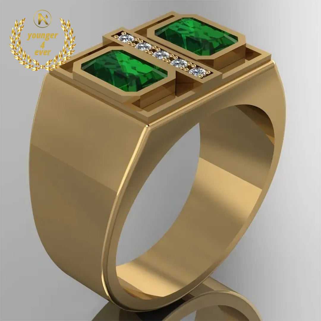 Copper Angel Eye Ring