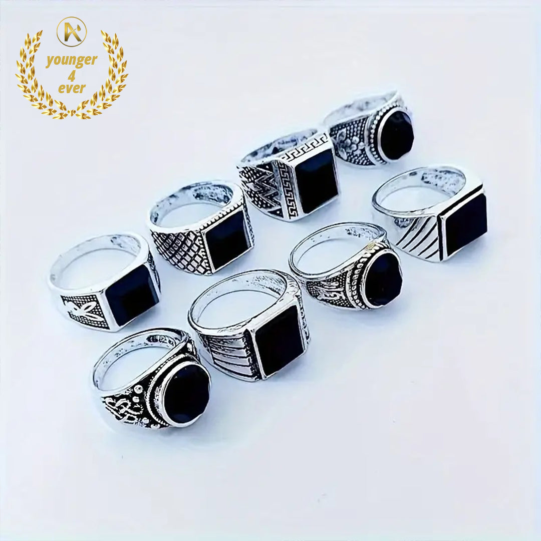 Unisex Chunky Band Rings