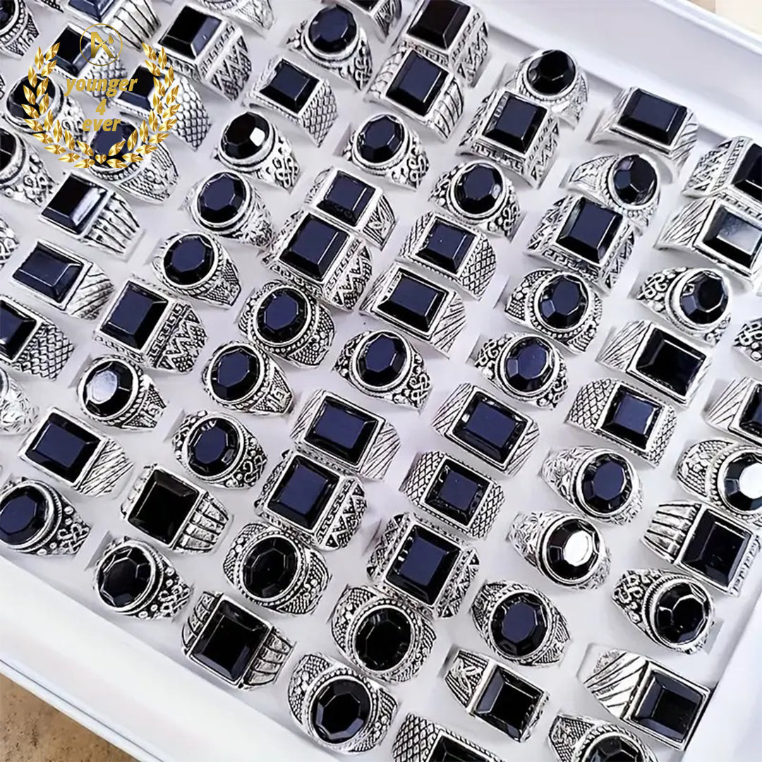 Unisex Chunky Band Rings