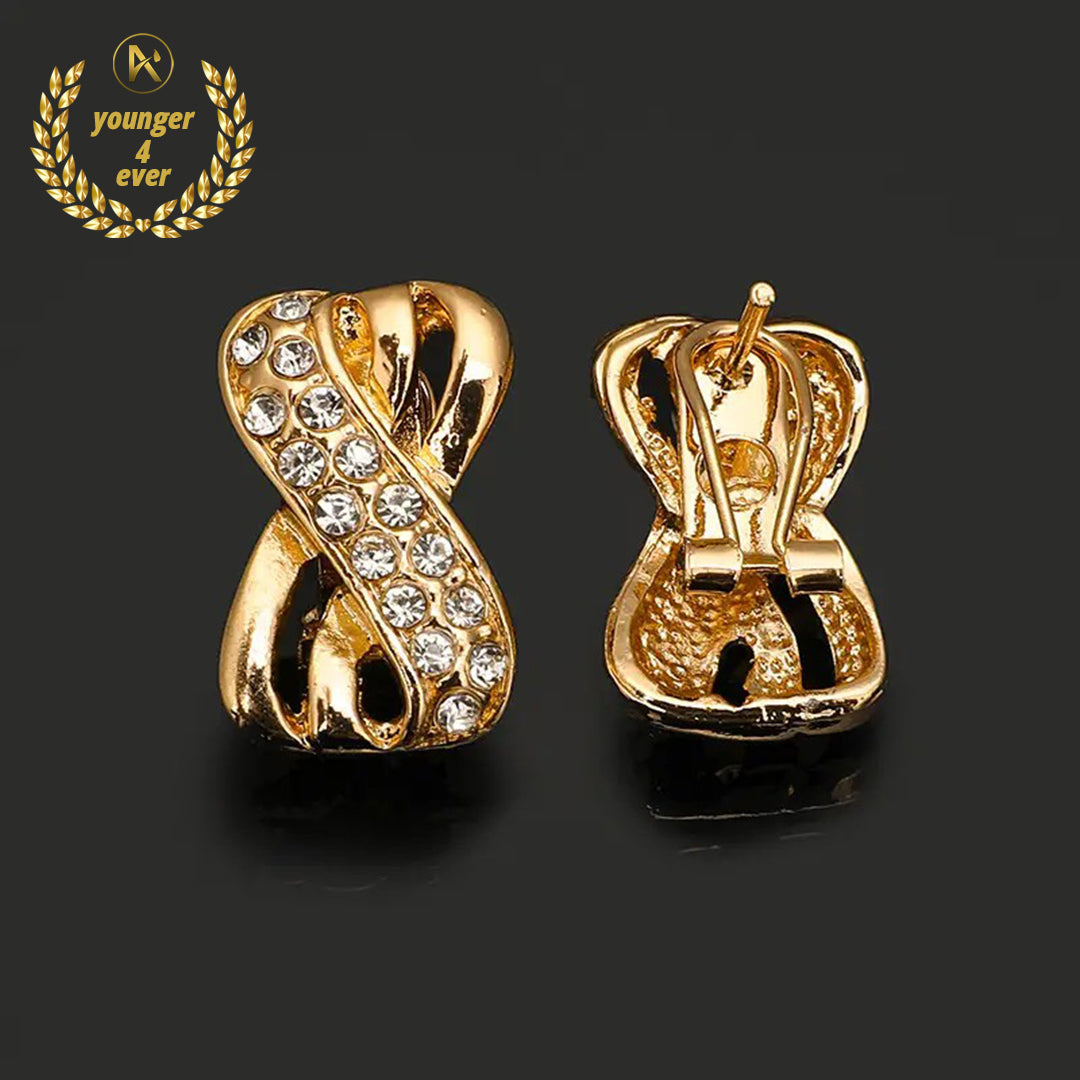 Earrings + Necklace + Bangle + Ring Traditional Bridal Jewelry Set