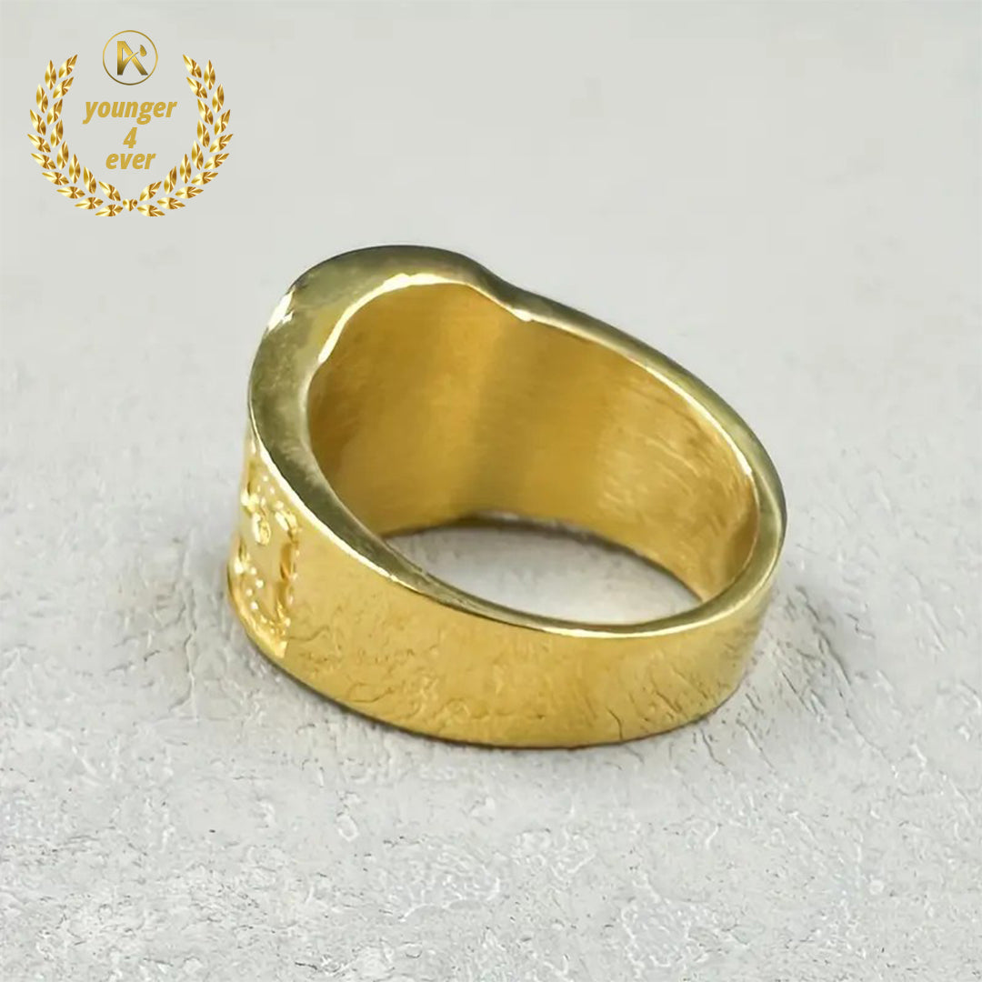 GREPPN 316L Stainless Steel Eagle Ring