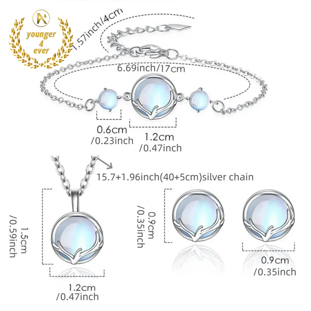 Moonstone Jewelry Set