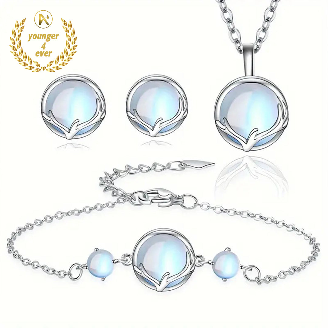 Moonstone Jewelry Set