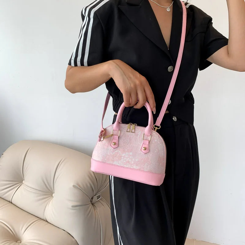 Small Square Bag PU Leather Single Shoulder Bags Women'S Popular Bag Large Capacity Crossbody Bag Lady Fashion Handbags (021)