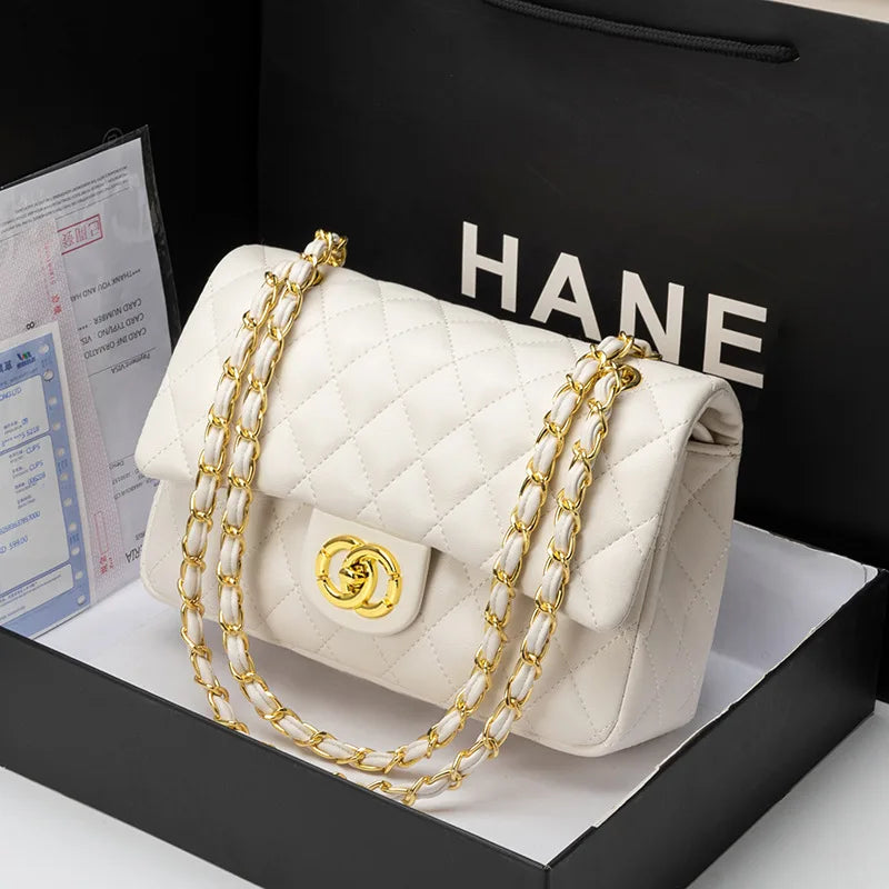 Underarm Chain Bag New Diamond Shoulder Bag Fashionable Versatile Women'S Bag Classic High-End Crossbody Bag (057)