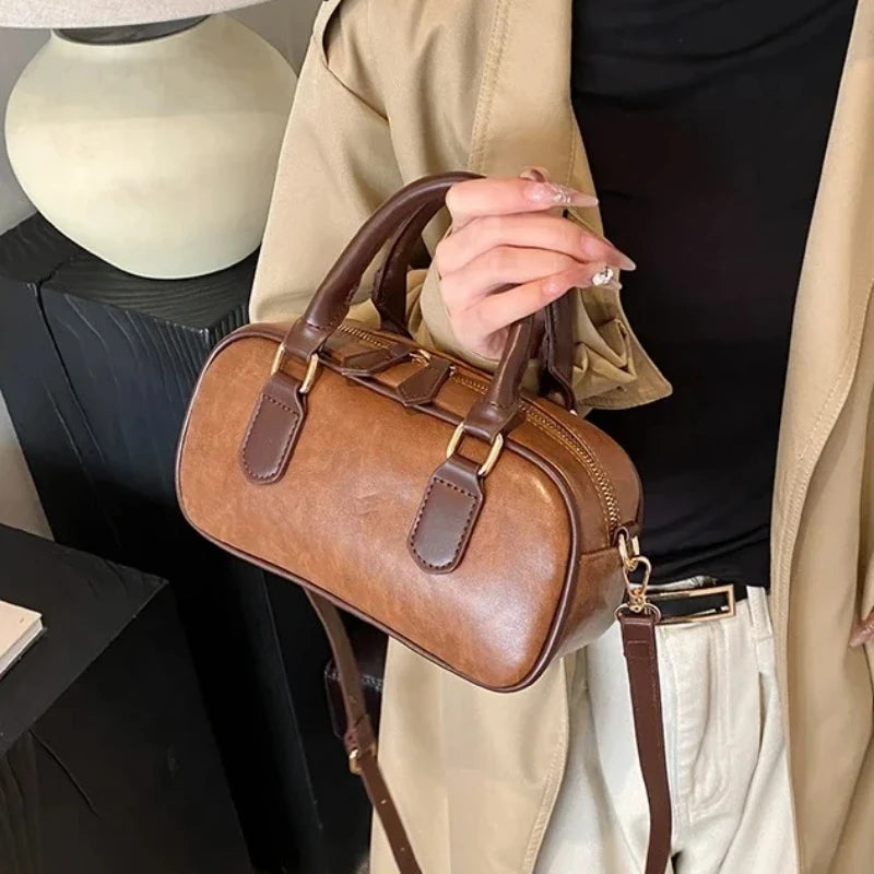 New Fashionable Classic Style Square Shoulder Crossbody Bags Solid Zipper Popularity Sense of Luxury Handbags for Women 2025 Hot (037)
