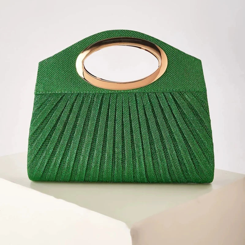 Fashion Elegant Clutch Bag New 2025 Hot Selling Chain Dinner Bag Bride Bridesmaid Lady Handbag Factory Outlet (039)