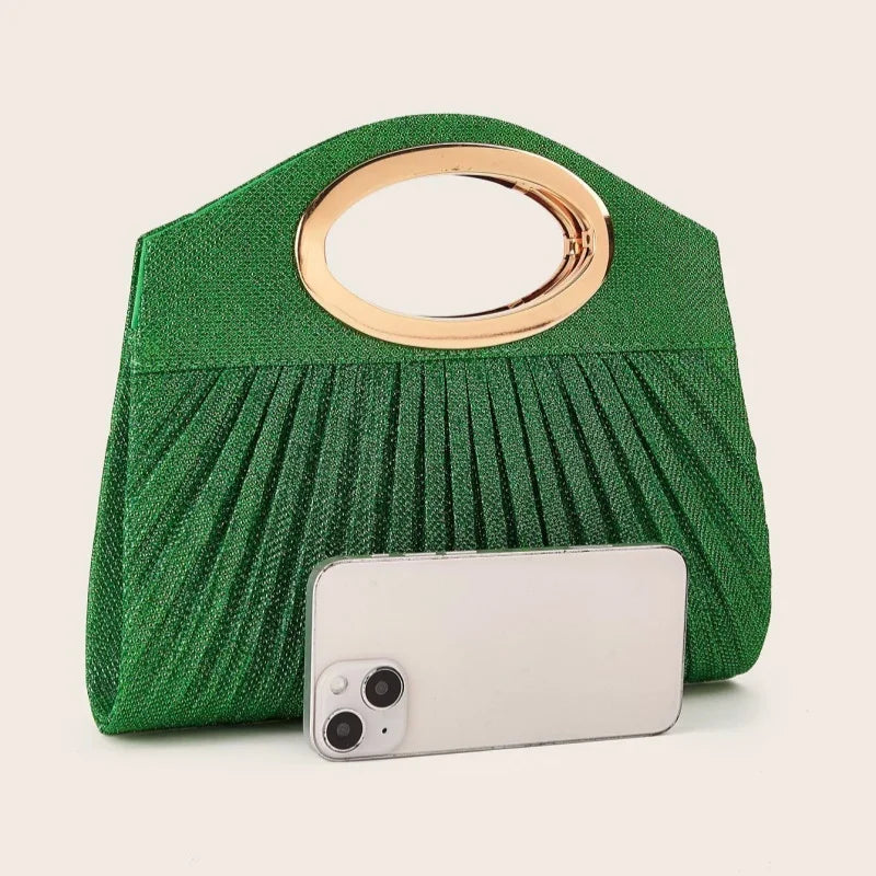 Fashion Elegant Clutch Bag New 2025 Hot Selling Chain Dinner Bag Bride Bridesmaid Lady Handbag Factory Outlet (039)