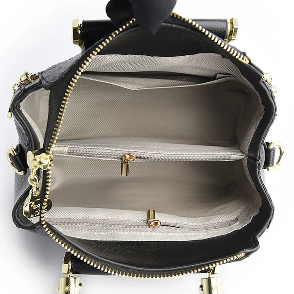 Fashion Crossbody Bags for Women Designer Ladies Purses and Handbags High-Quality Soft Leather Women Shoulder Messenger Bags Sac (044)