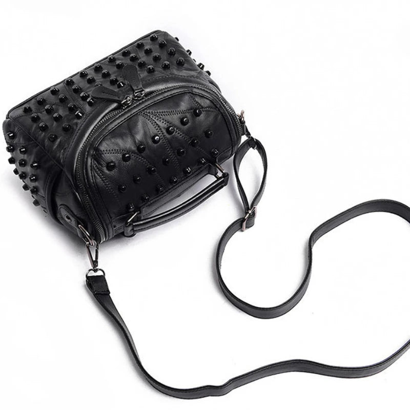 Luxury Women Genuine Leather Bag Sheepskin Messenger Bags Handbags Famous Brands Designer Female Handbag Shoulder Bag Sac  (043)