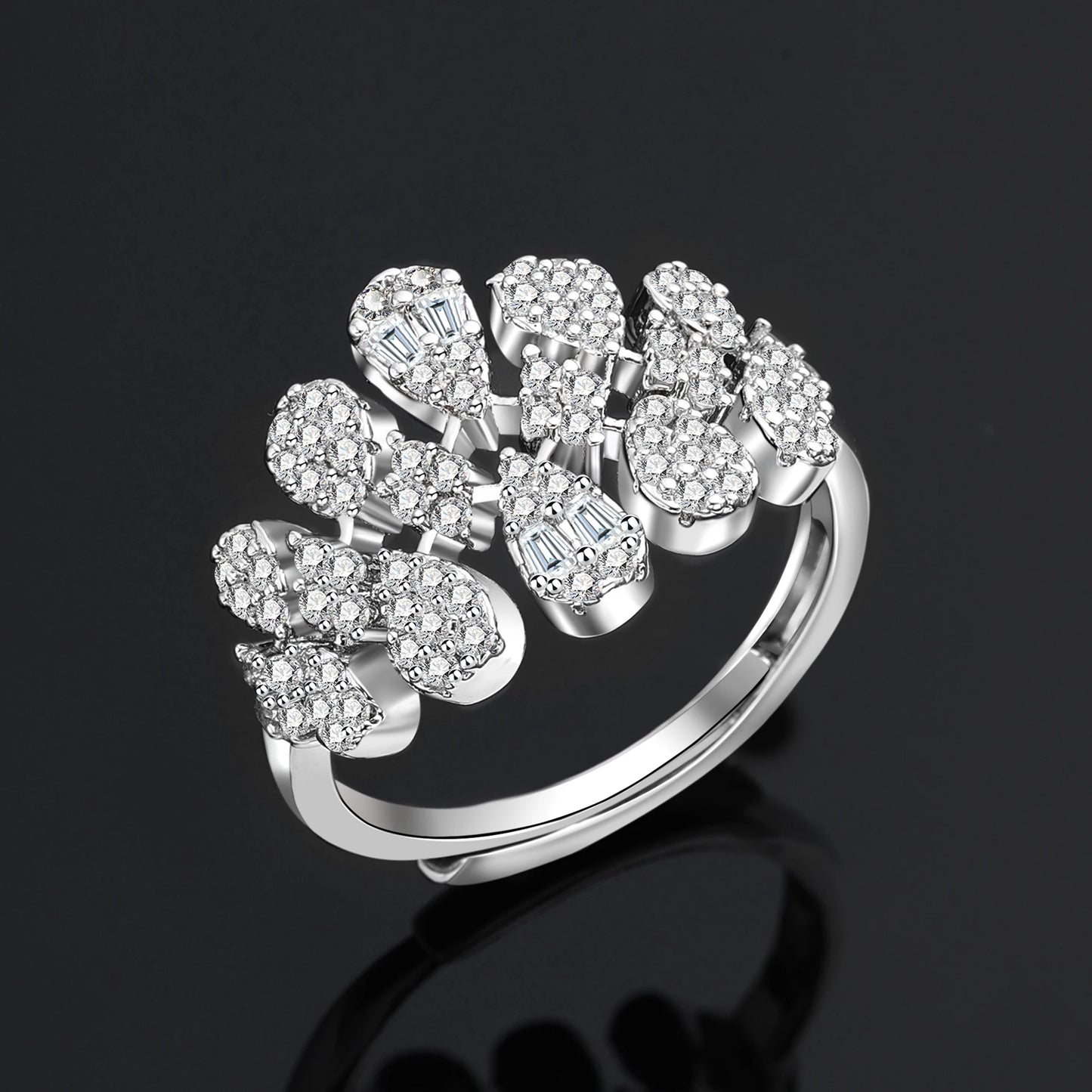 2024 New 4-Piece Bride Zirconia Full Set Women'S Party Jewelry Set Luxury Dubai Nigeria CZ Crystal Wedding Jewelry Set (049)