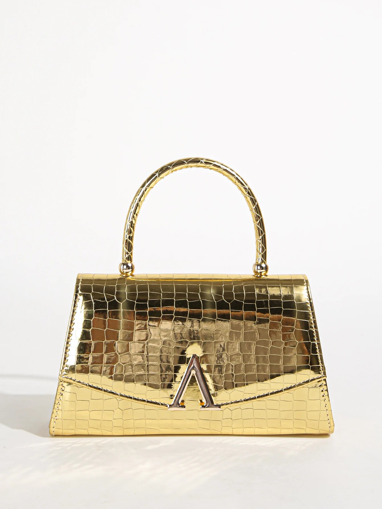 Women'S Solid Color Mini Square Satchel Evening Bag, Elegant Dinner Chain Bag for Women,Elegant,Exquisite Patent Square Evening (031)