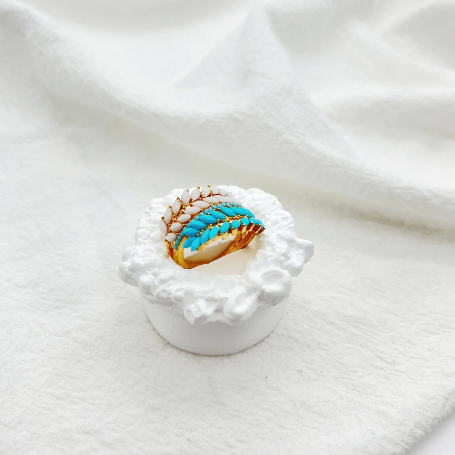 High Quality Geometric Zircon Micropaved Pendant Necklace Earrings Ring3 Pcs Set for Women Party Wedding Sparkle Jewelry (085)