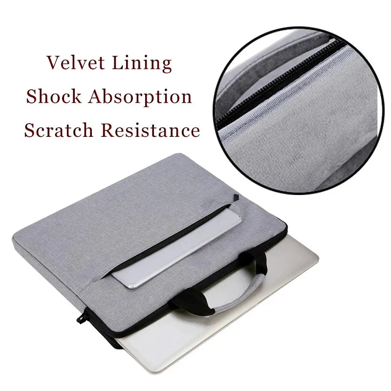 Laptop Bag Women 2025 13.3 14.1 15.6 17 Inch Office Notebook Sleeve Case Travel Computer Handbag Elegant Fashion Luxury (079)