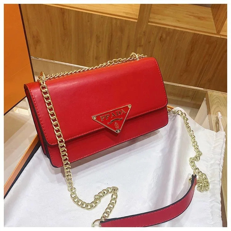 Bag Hot Selling Small Square Bag European and American Fashion 2025 Spring/Summer Single Shoulder Chain Bag Women'S Bag (059)