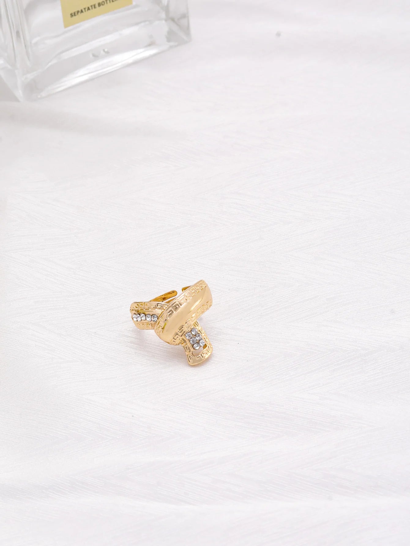 Fashion Jewelry Sets Dubai Gold Color Jewelry Luxury Design 18K Gold Plated Necklace Earrings Bracelet Ring (134)