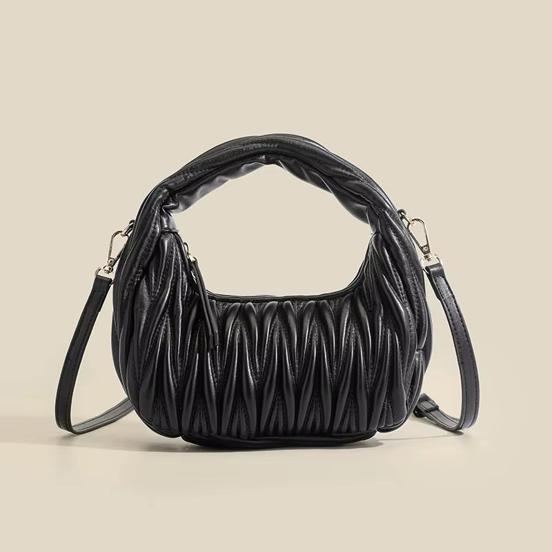 Small Embroidery Thread Small Bag for Women in Summer New Korean Style Versatile Handbag Popular Single Shoulder Underarm Bag (015)