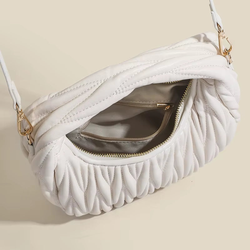 Small Embroidery Thread Small Bag for Women in Summer New Korean Style Versatile Handbag Popular Single Shoulder Underarm Bag (015)