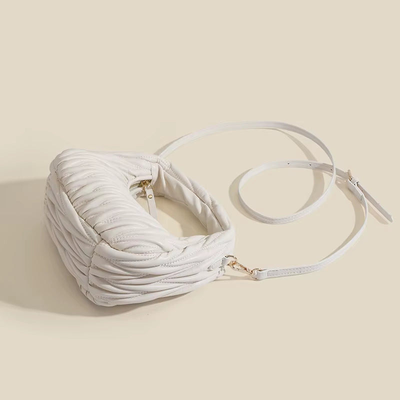 Small Embroidery Thread Small Bag for Women in Summer New Korean Style Versatile Handbag Popular Single Shoulder Underarm Bag (015)