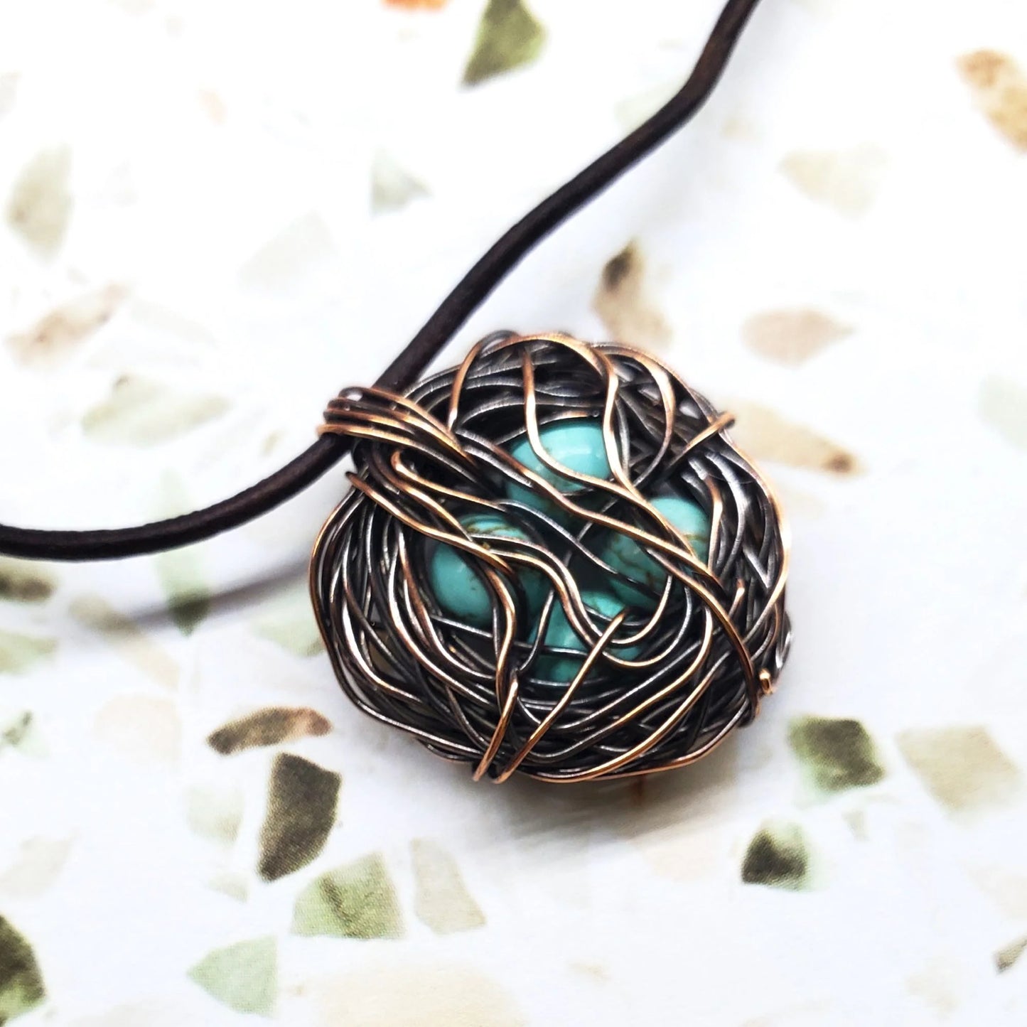 Nestling Haven Copper Necklace