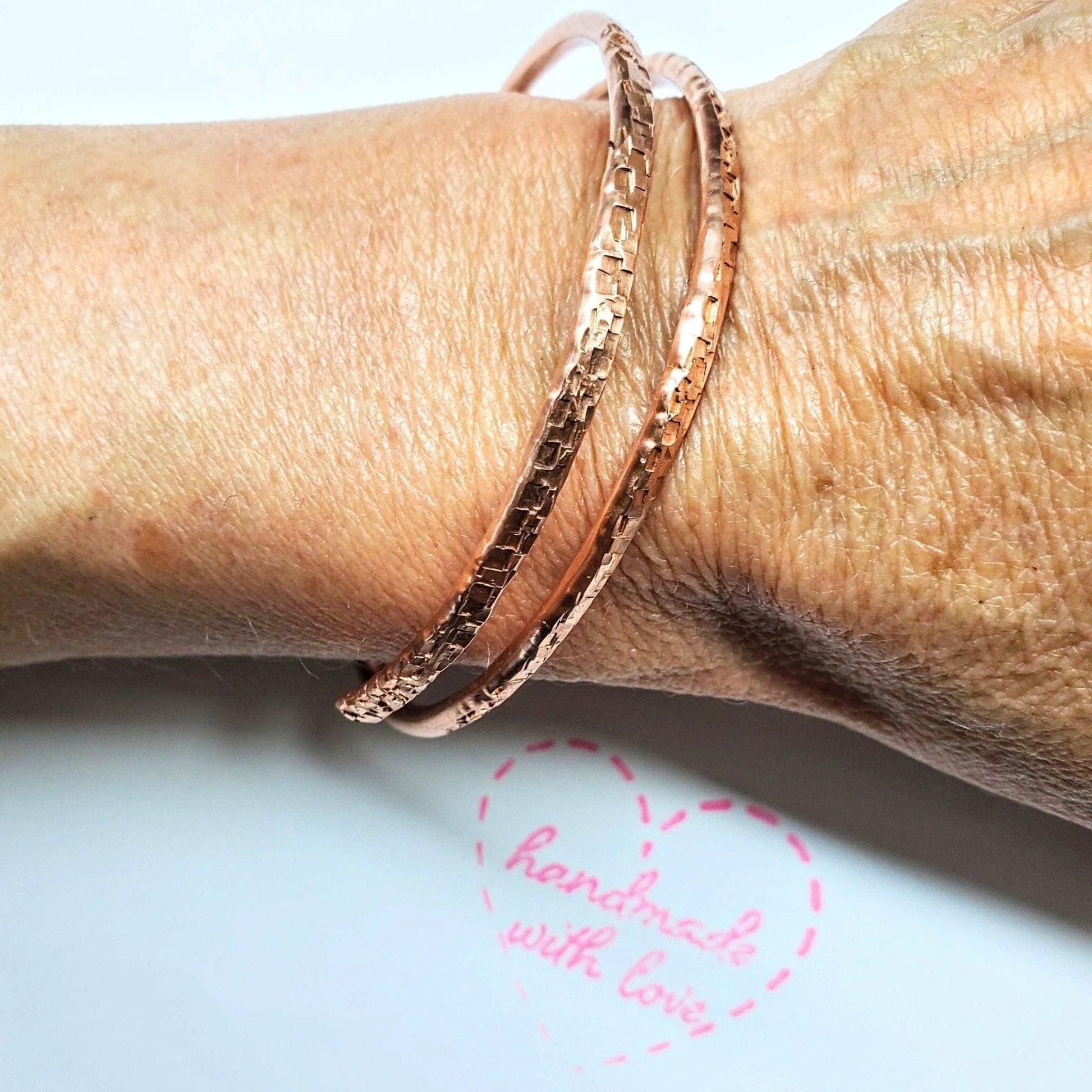 InfiniteBond Copper Bangle