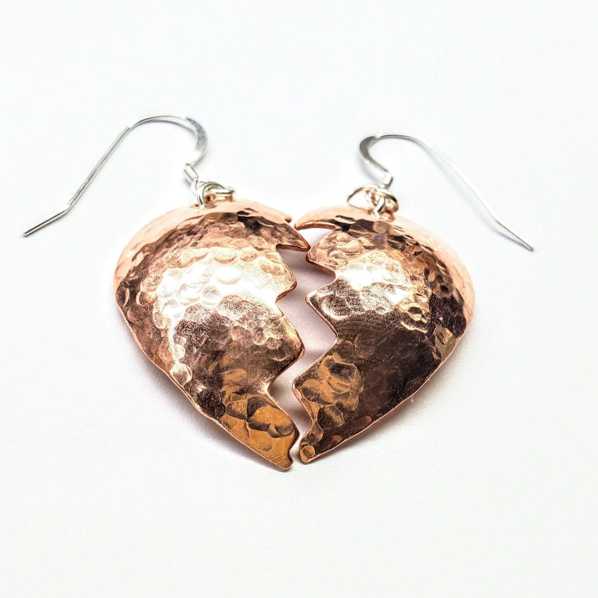 HeartHeal Sculpted Copper Earrings