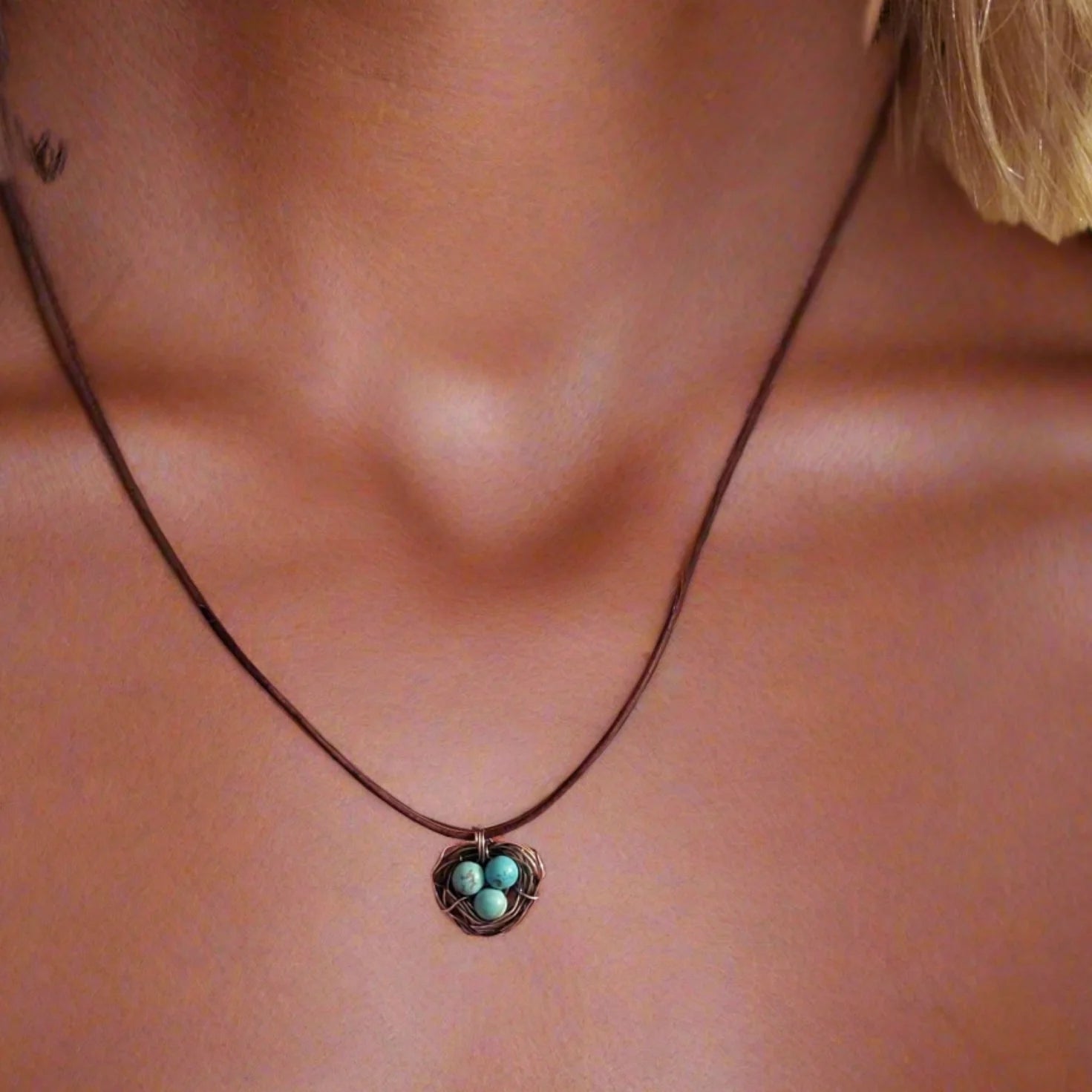 Nestling Haven Copper Necklace