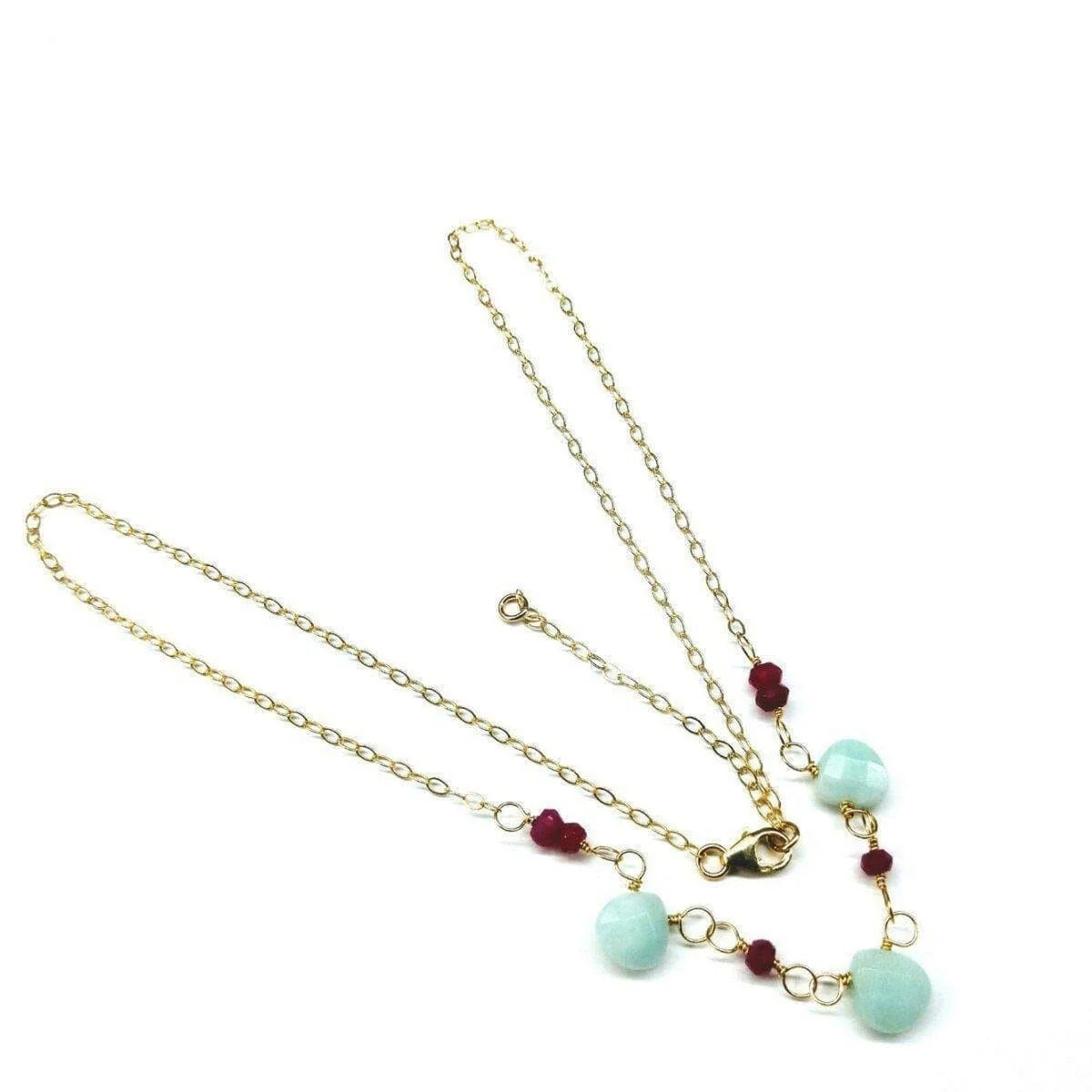 MintBlush Dainty Gold Necklace 