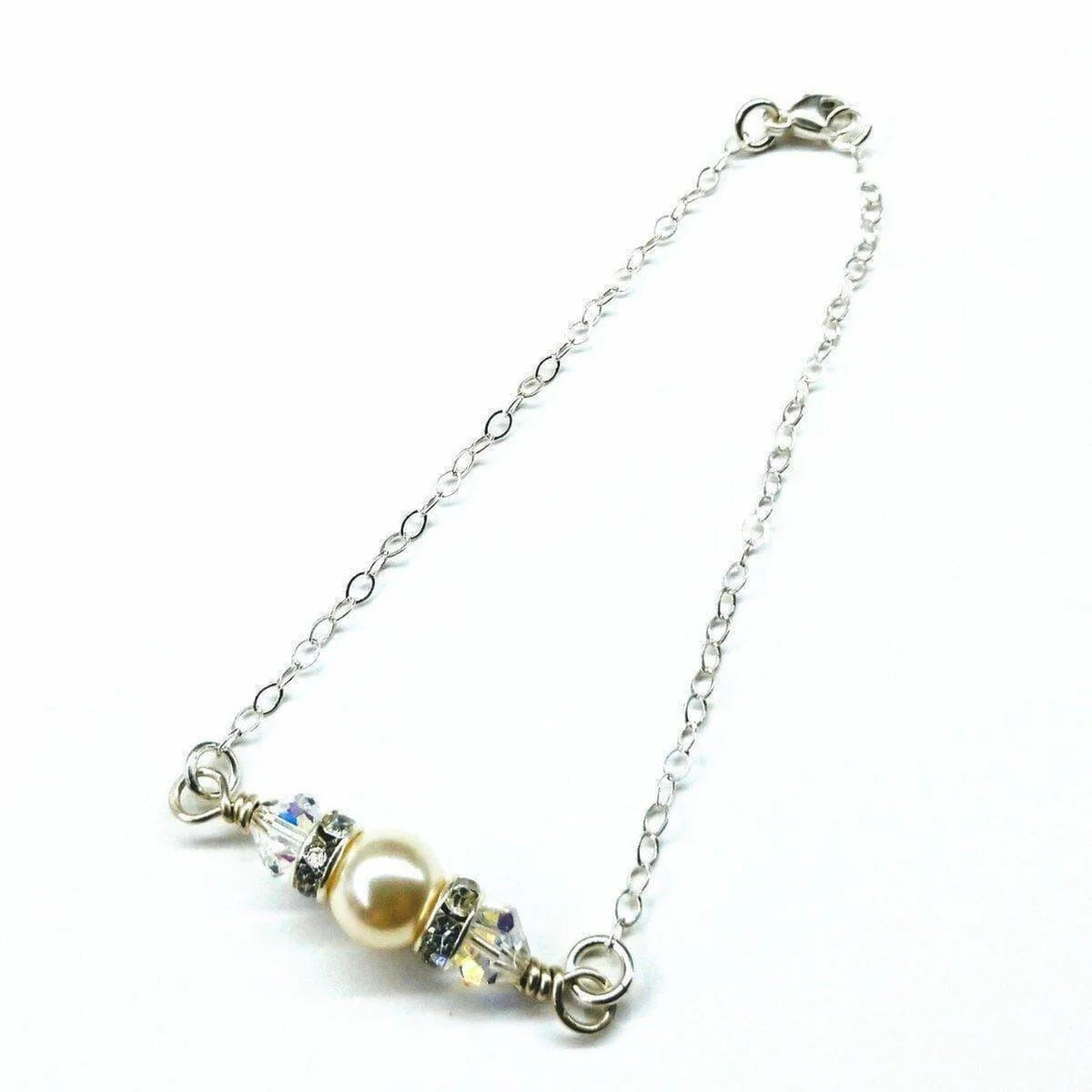 LustreLine Bridal Pearl Bracelet