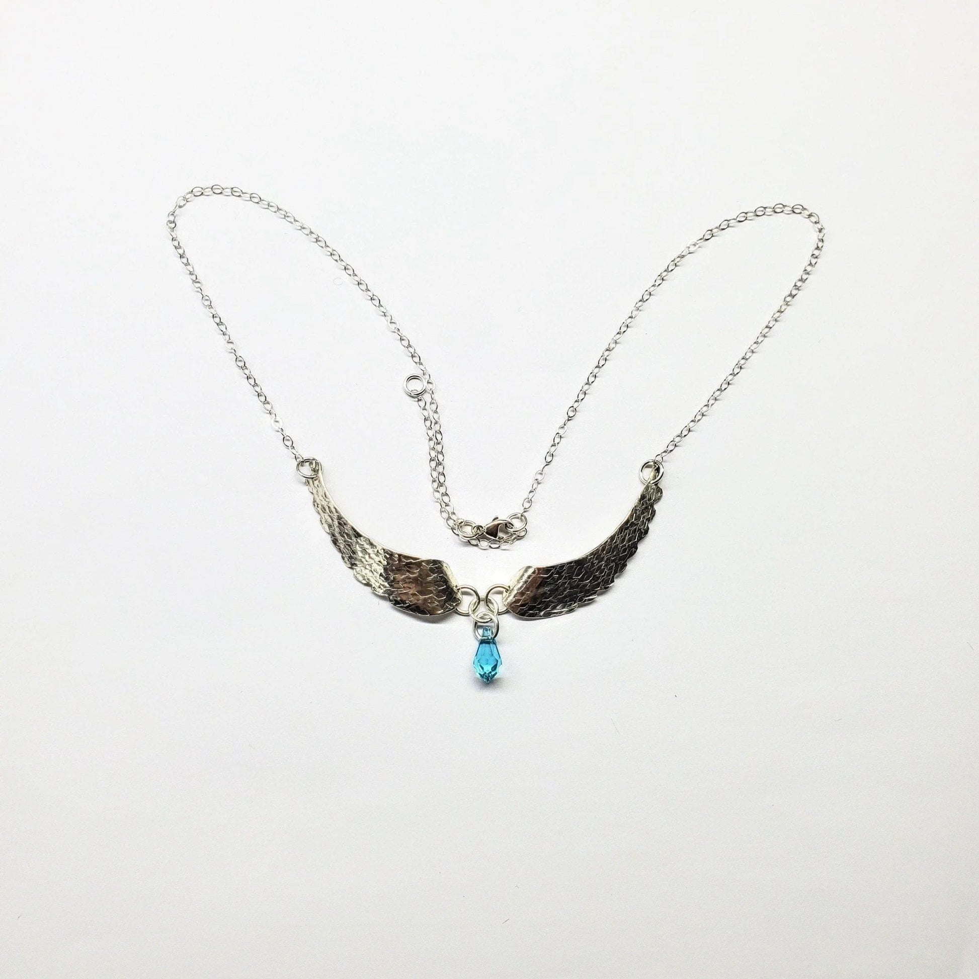 SeraphicSilver Angel Wings Necklace