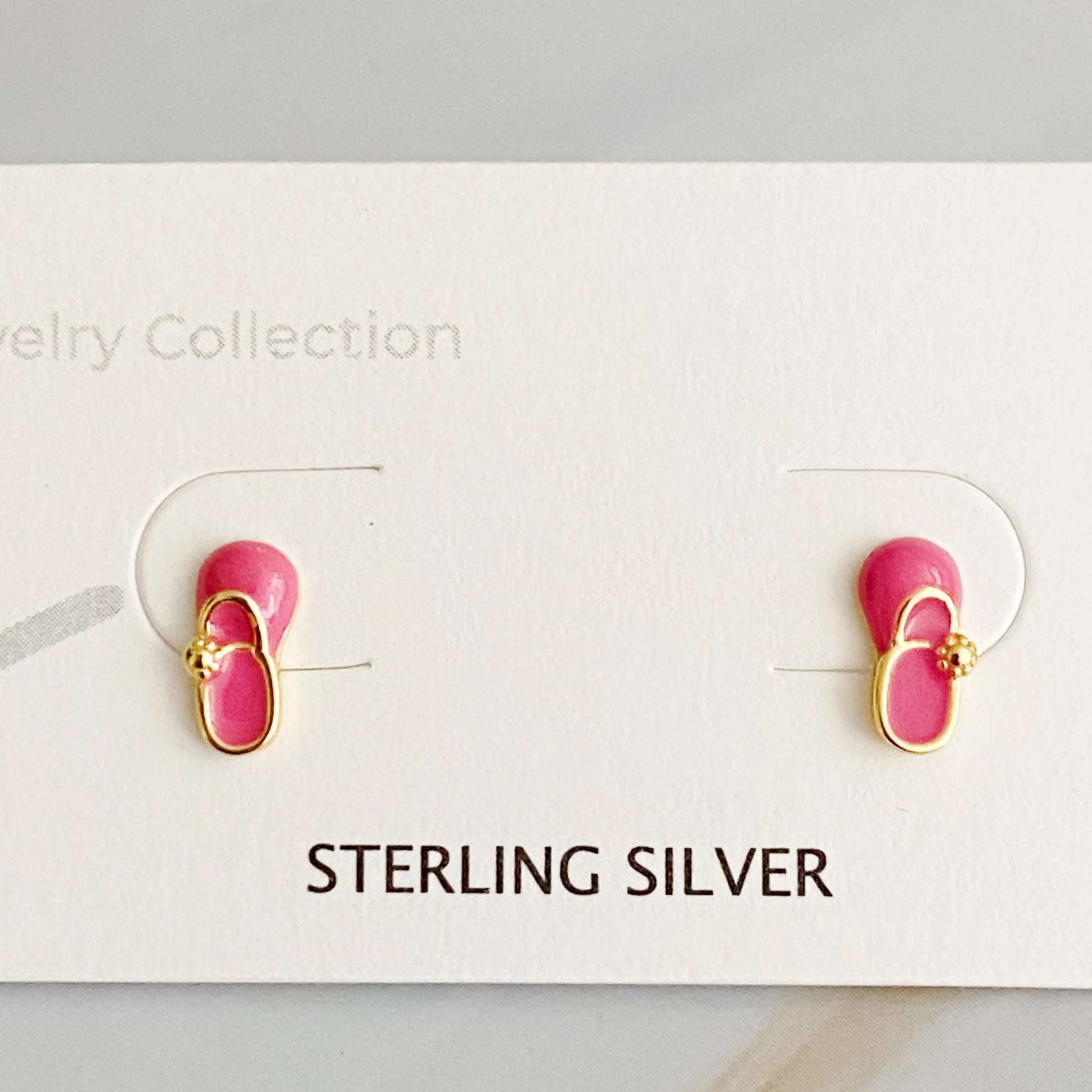 Minimalist Sterling Silver Tiny Shape Studs