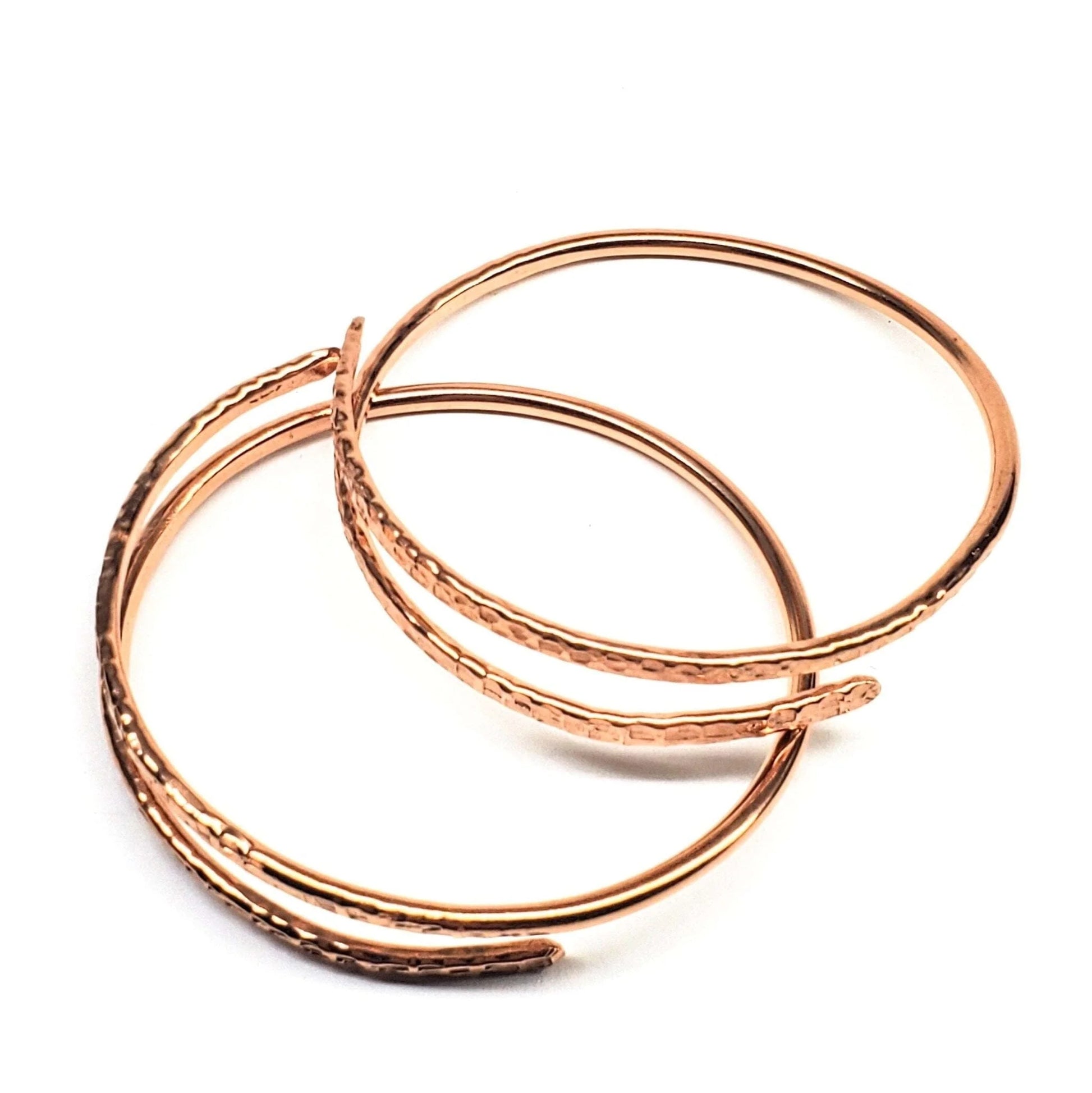 HarmonyLink Copper Bangle Set