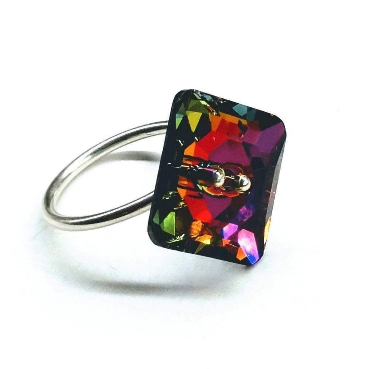 CelebrityGlow Volcano Crystal Ring