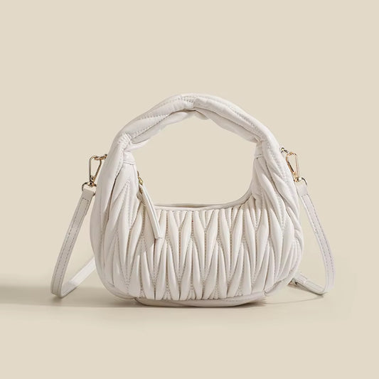 Small Embroidery Thread Small Bag for Women in Summer New Korean Style Versatile Handbag Popular Single Shoulder Underarm Bag (015)