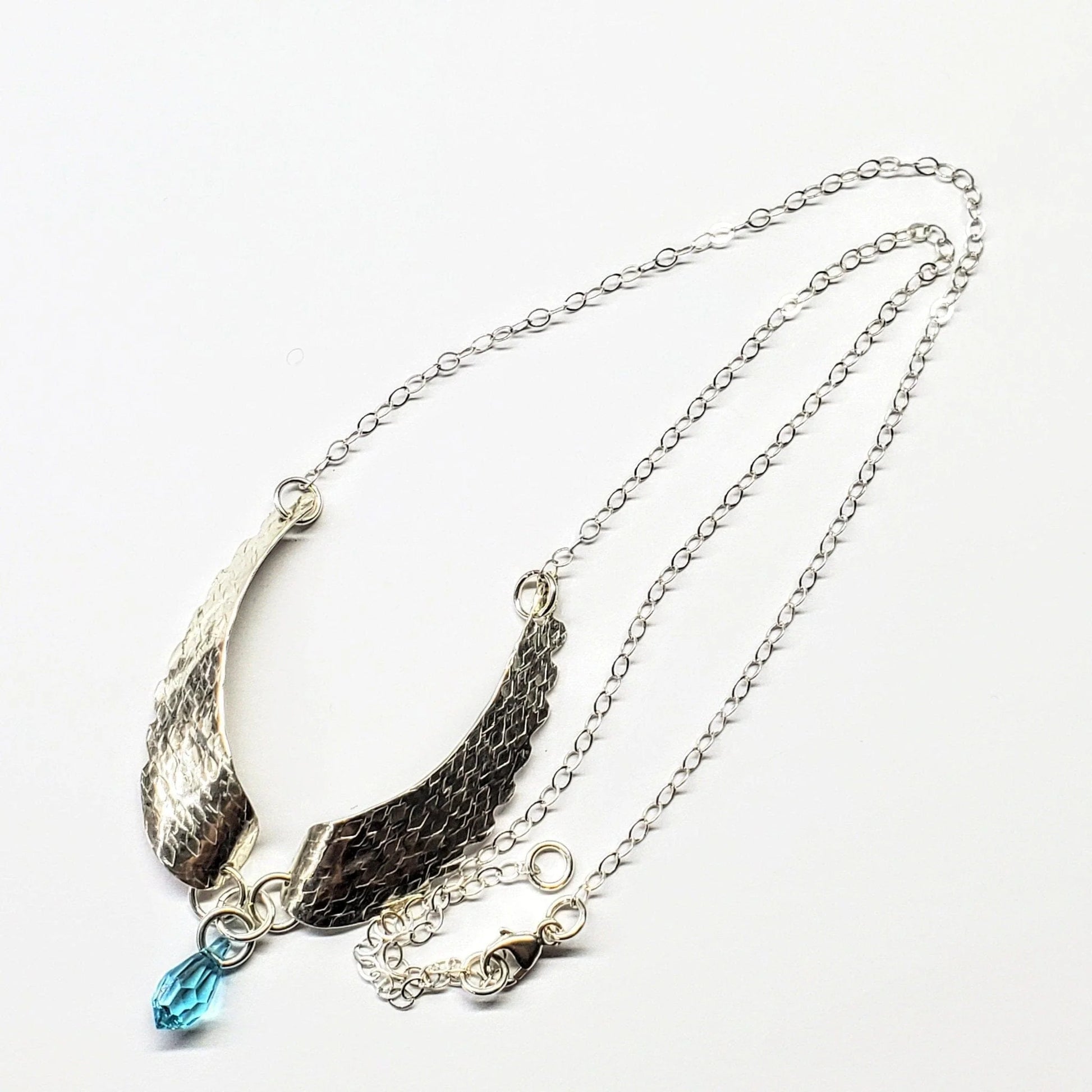 SeraphicSilver Angel Wings Necklace