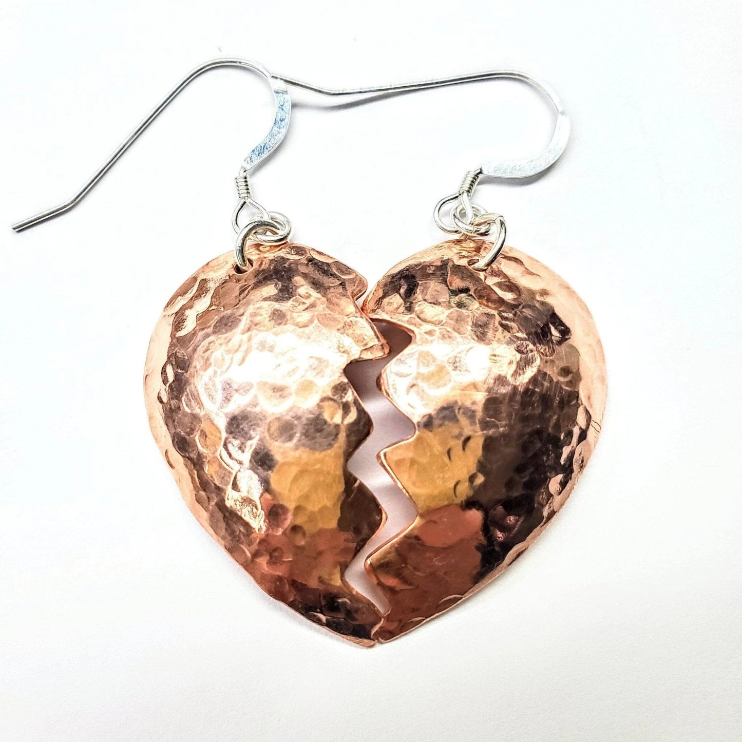 HeartHeal Sculpted Copper Earrings