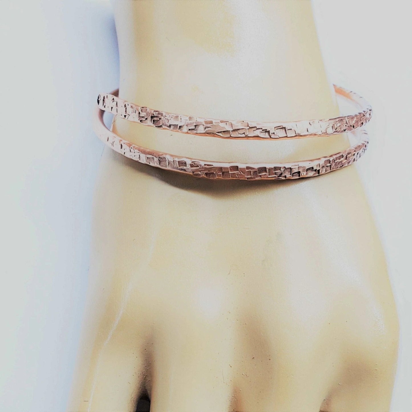 InfiniteBond Copper Bangle