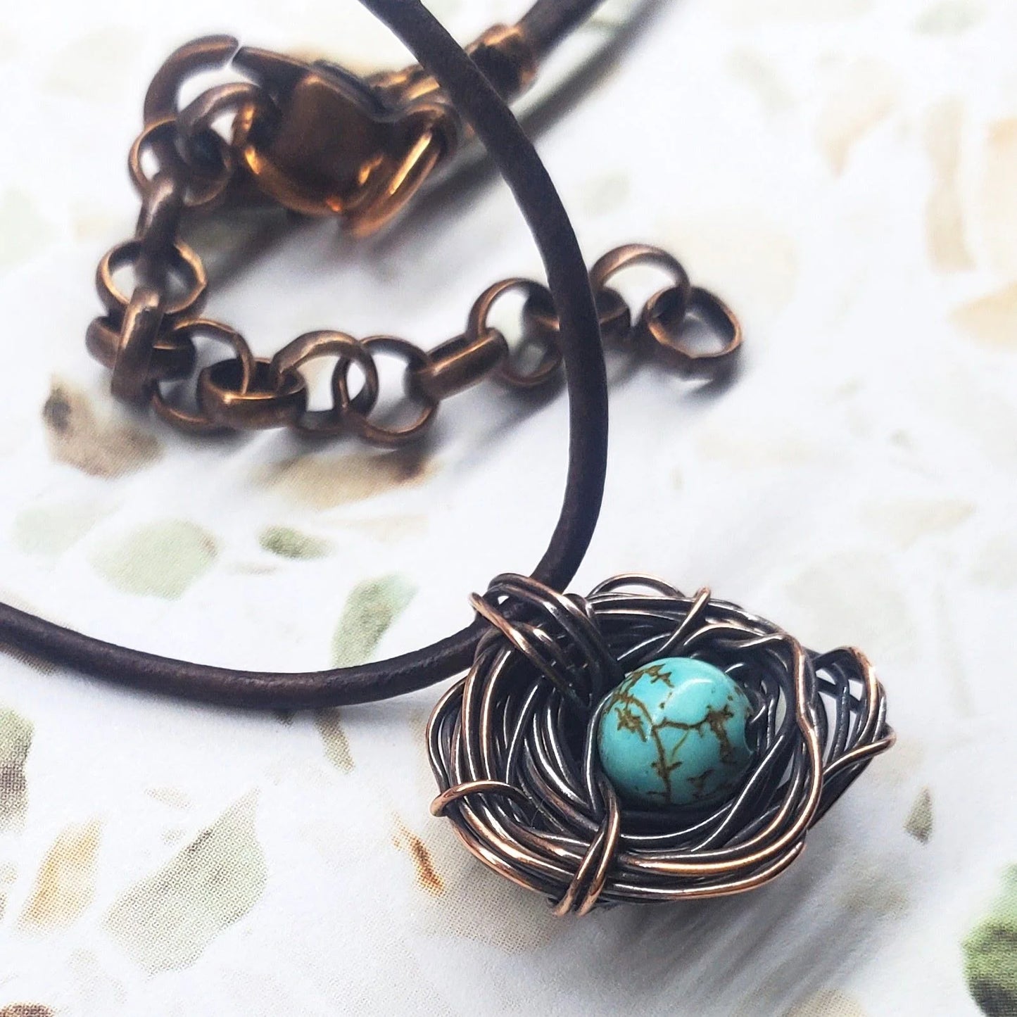 Nestling Haven Copper Necklace