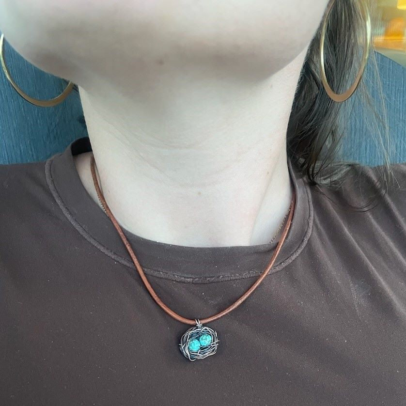 Nestling Haven Copper Necklace