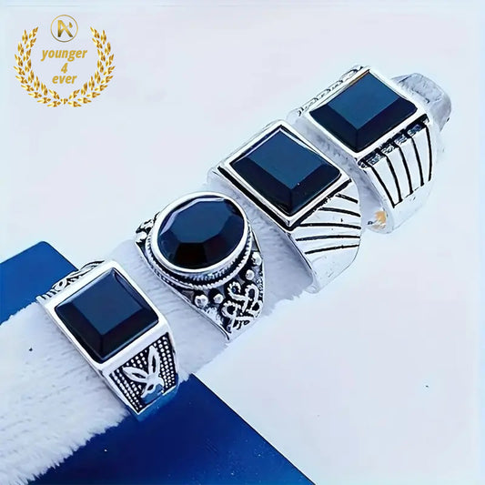 Unisex Chunky Band Rings