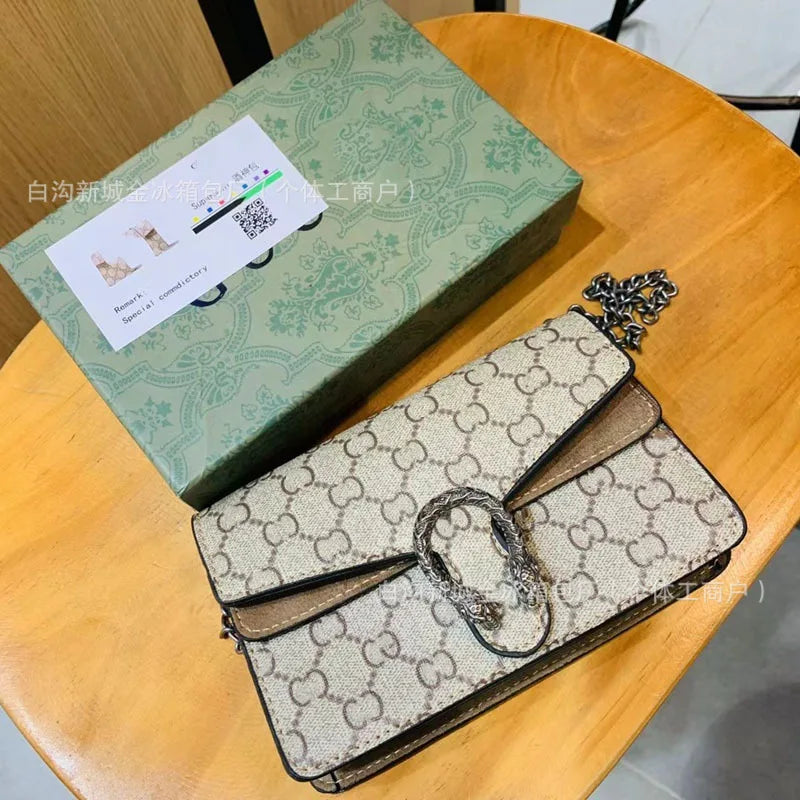 Mini Baccarat Chain Bag Mobile Change Women'S Bag One Shoulder Side-Span Fashion Bags (068)