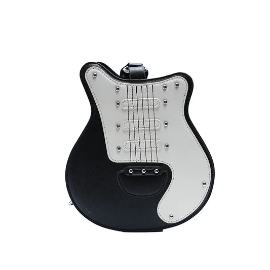 PU Niche Design Crossbody Bag Fashion Personality Guitar Female Bags on Sale 2025 Brand Versatile High Quality Shoulder Bags (060)
