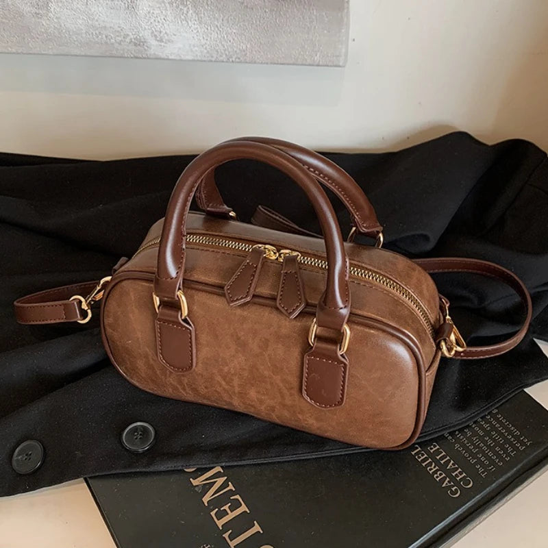 New Fashionable Classic Style Square Shoulder Crossbody Bags Solid Zipper Popularity Sense of Luxury Handbags for Women 2025 Hot (037)