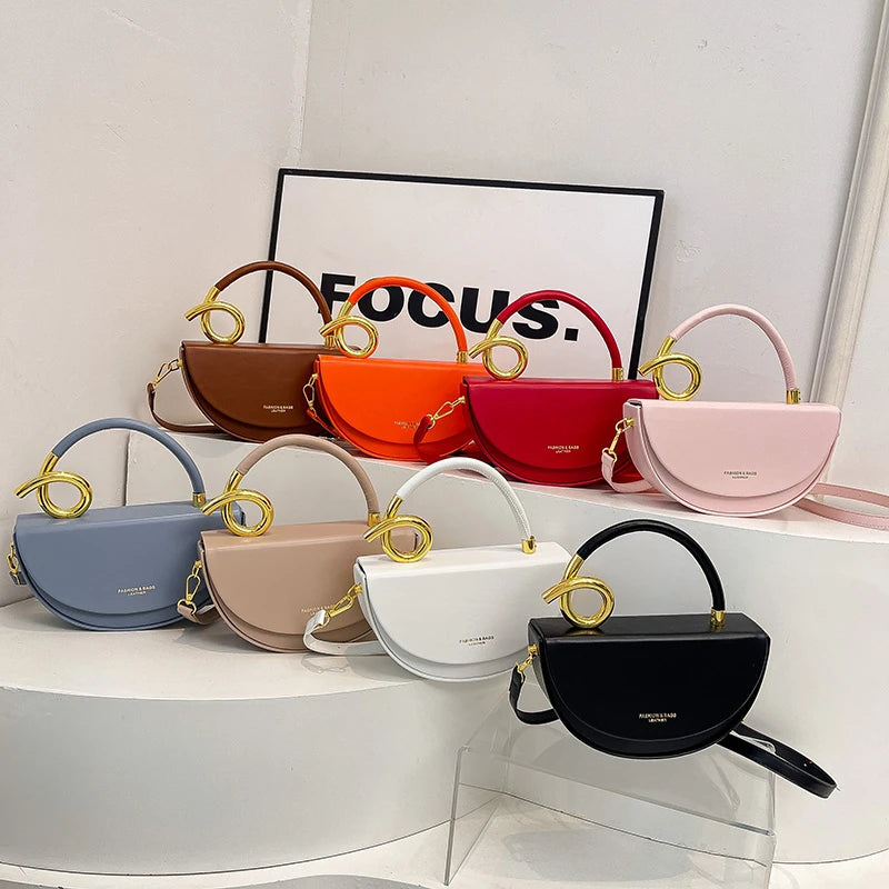 New Fashion Pu Bags Box Shoulder Handbags Jelly Bags for Women (071)